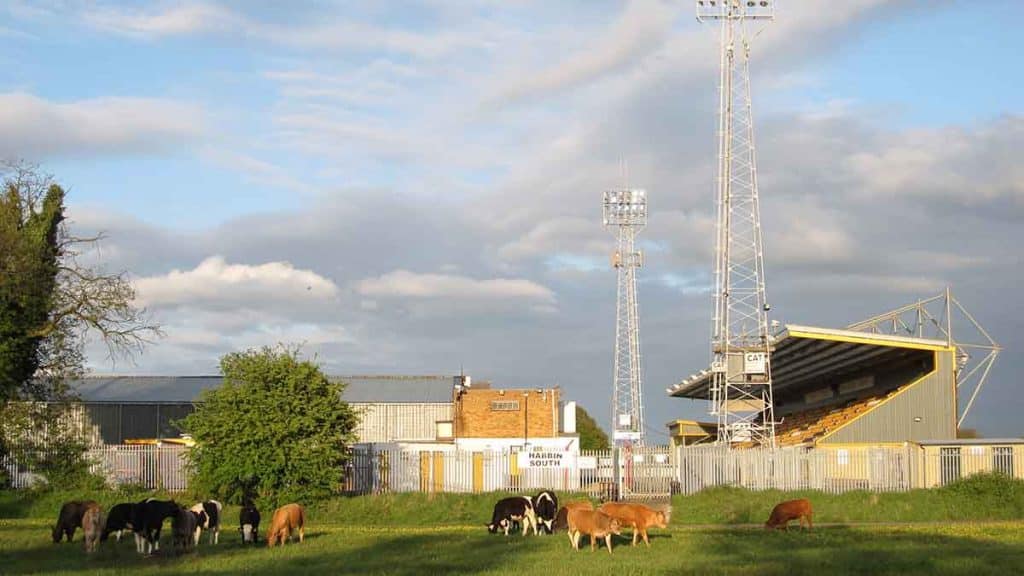 Abbey Stadium, home of Cambridge United