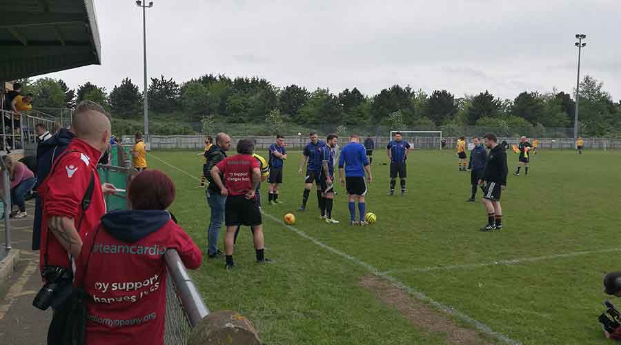 BoroGuide FC are put, erm, through their paces at the Mitchell Cole Memorial Tournament 2018