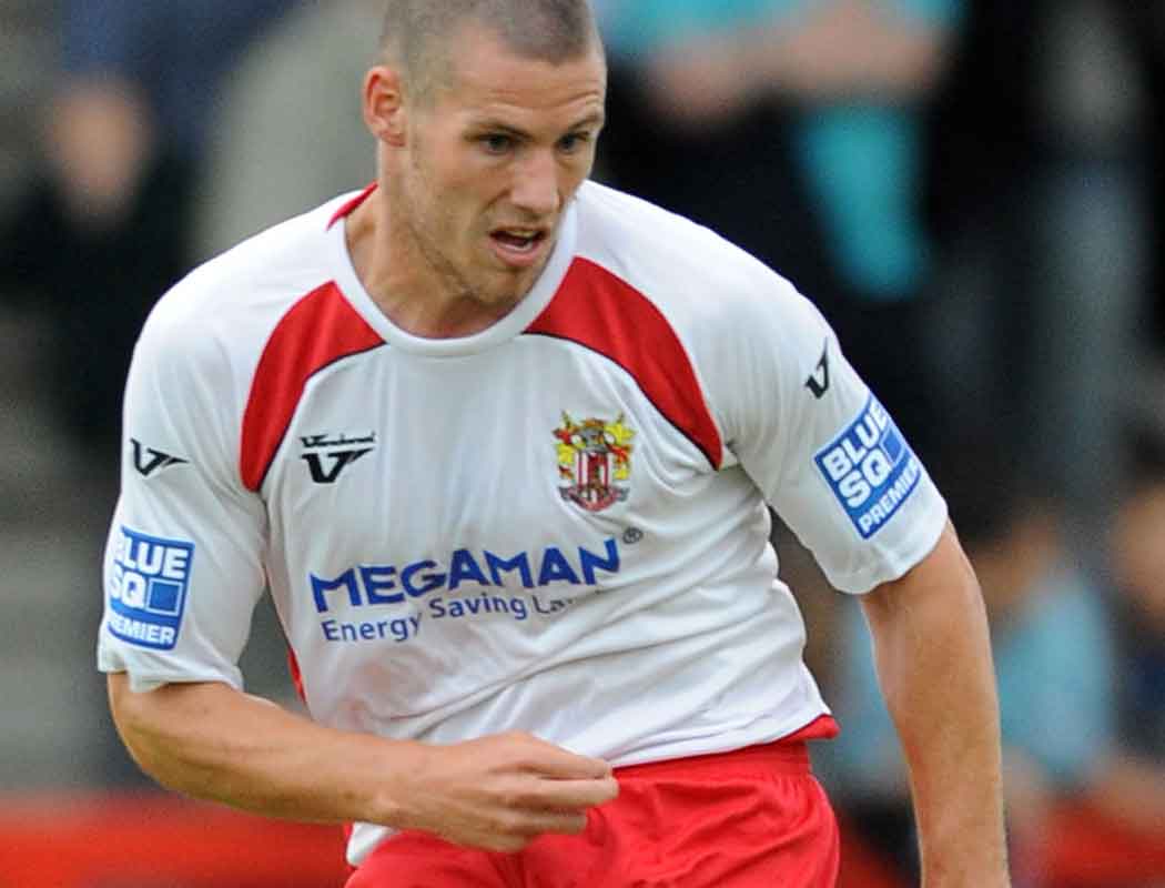 Michael Bostwick: an intimidating figure on the pitch