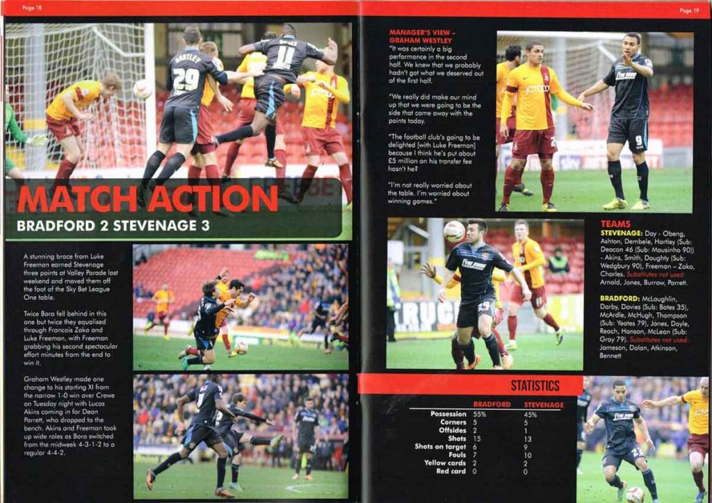 Bradford City 2-3 Stevenage: A rare highlight in an otherwise disappointing campaign