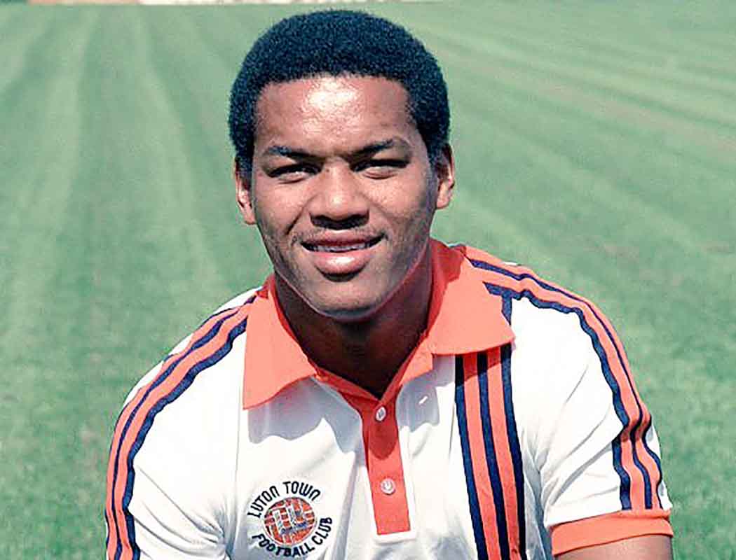 Brian Stein during his first spell at Luton Town – the club at which he became a legend