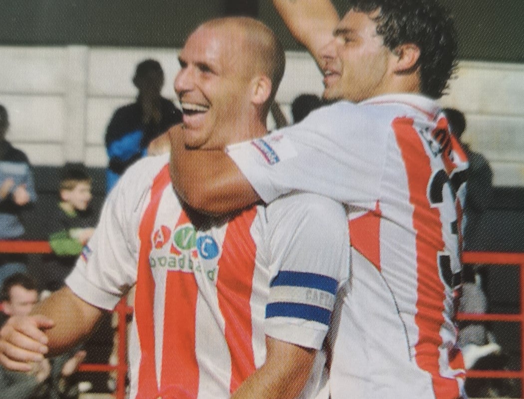 The leader of our football team across several different eras, Jason Goodliffe was the kind of player to wear his heart on his sleeve and go that one step beyond