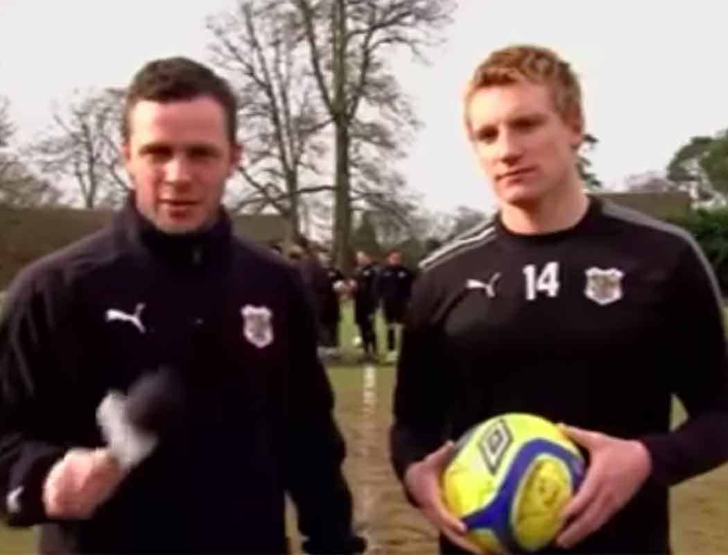 Kicking a ball onto the bar – nothing to it, yeah? Well, it's the theory that we put to the test when Soccer AM set us the Crossbar Challenge...