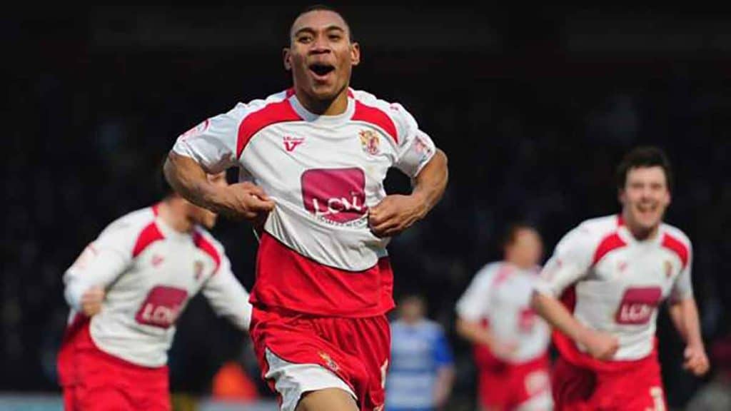 In Boro's Football League years, Darius Charles – the original defensive centre-forward – is very much a cult classic candidate