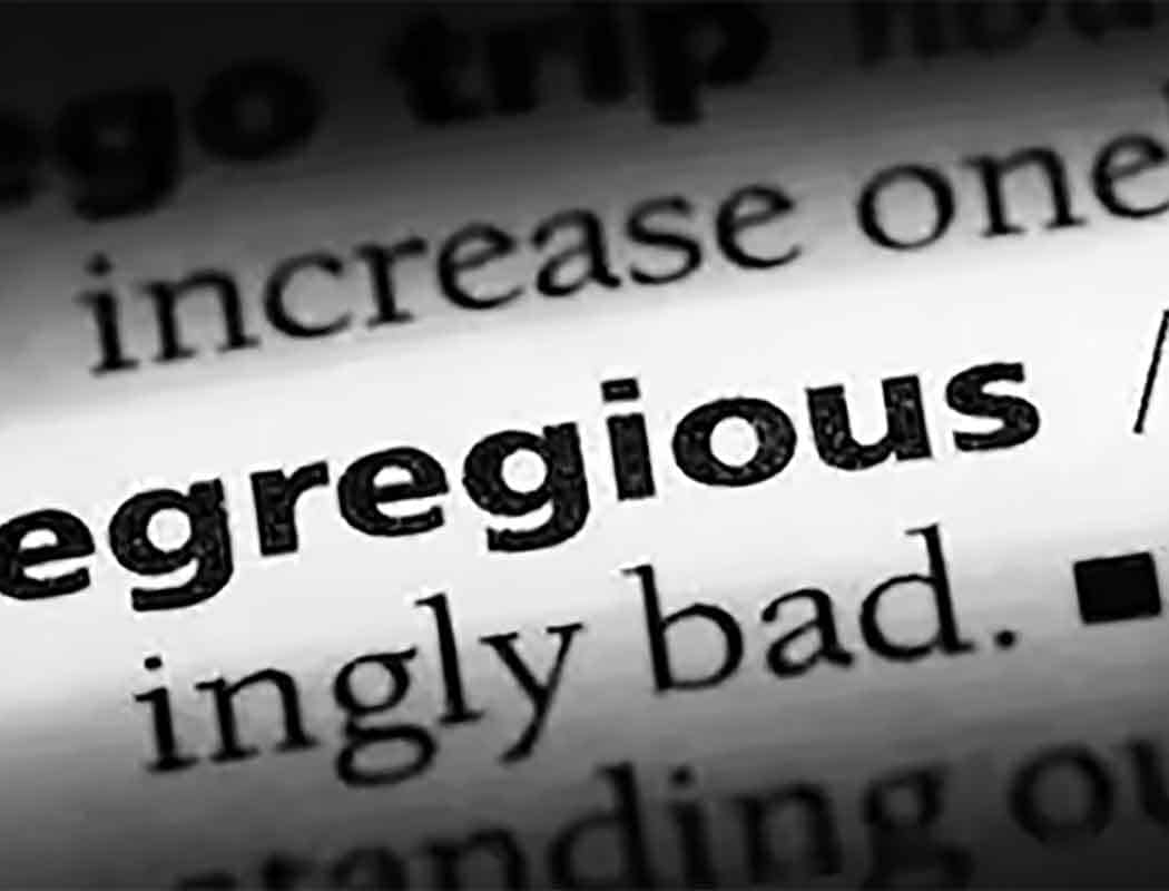 We weren't too happy with the Disciplinary Commission's decision to spare the Silkmen – not least 'cos we had to look up what 'egregious' means