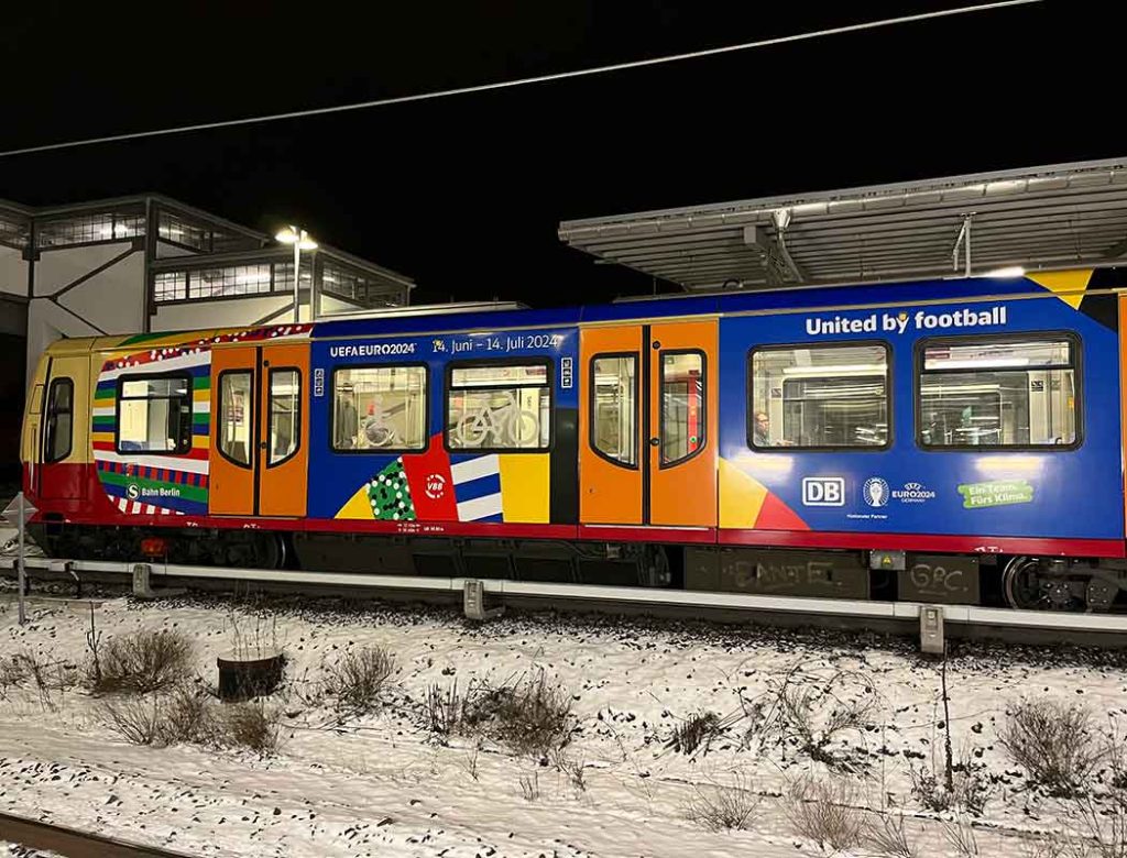 All aboard the Euro 2024 train