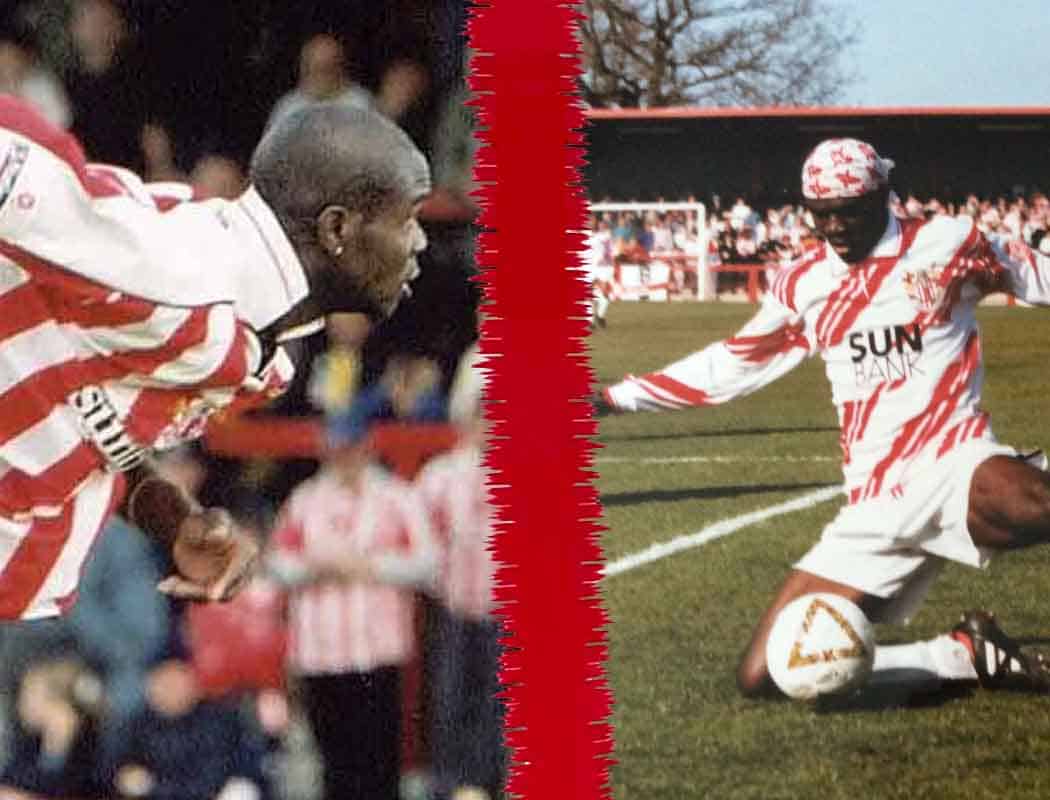 Boro' Family Ties: After Efe, brothers Sam (left) and Akpo (not pictured) had a lot to live up to at Boro'