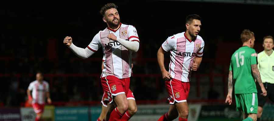Matt Godden scored an FA Cup hattrick against Nantwich Town