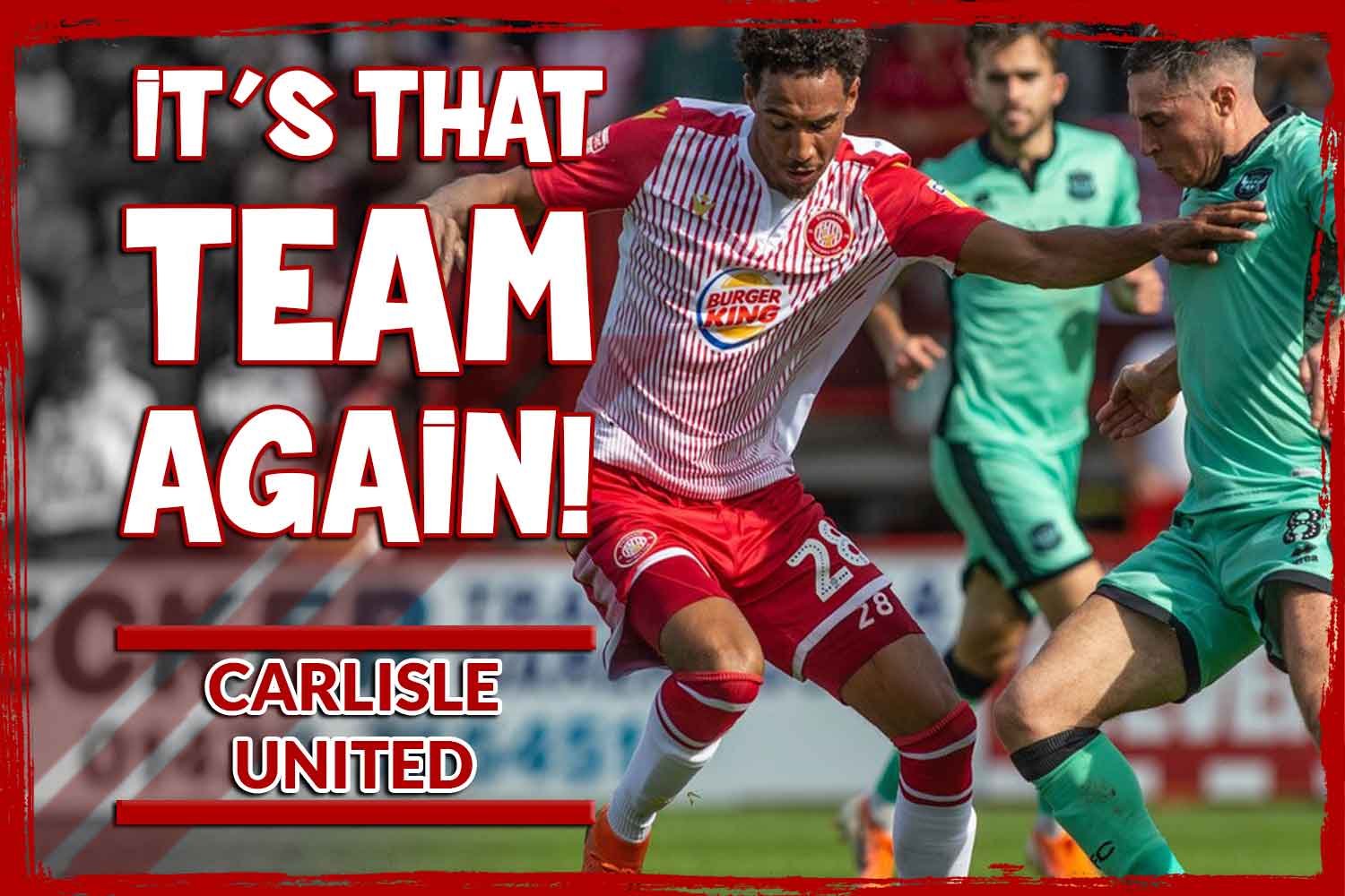 Stevenage v Carlisle United: You can tell it must be almost Christmas as the games start to come thick and fast; two home fixtures in the space of a week too