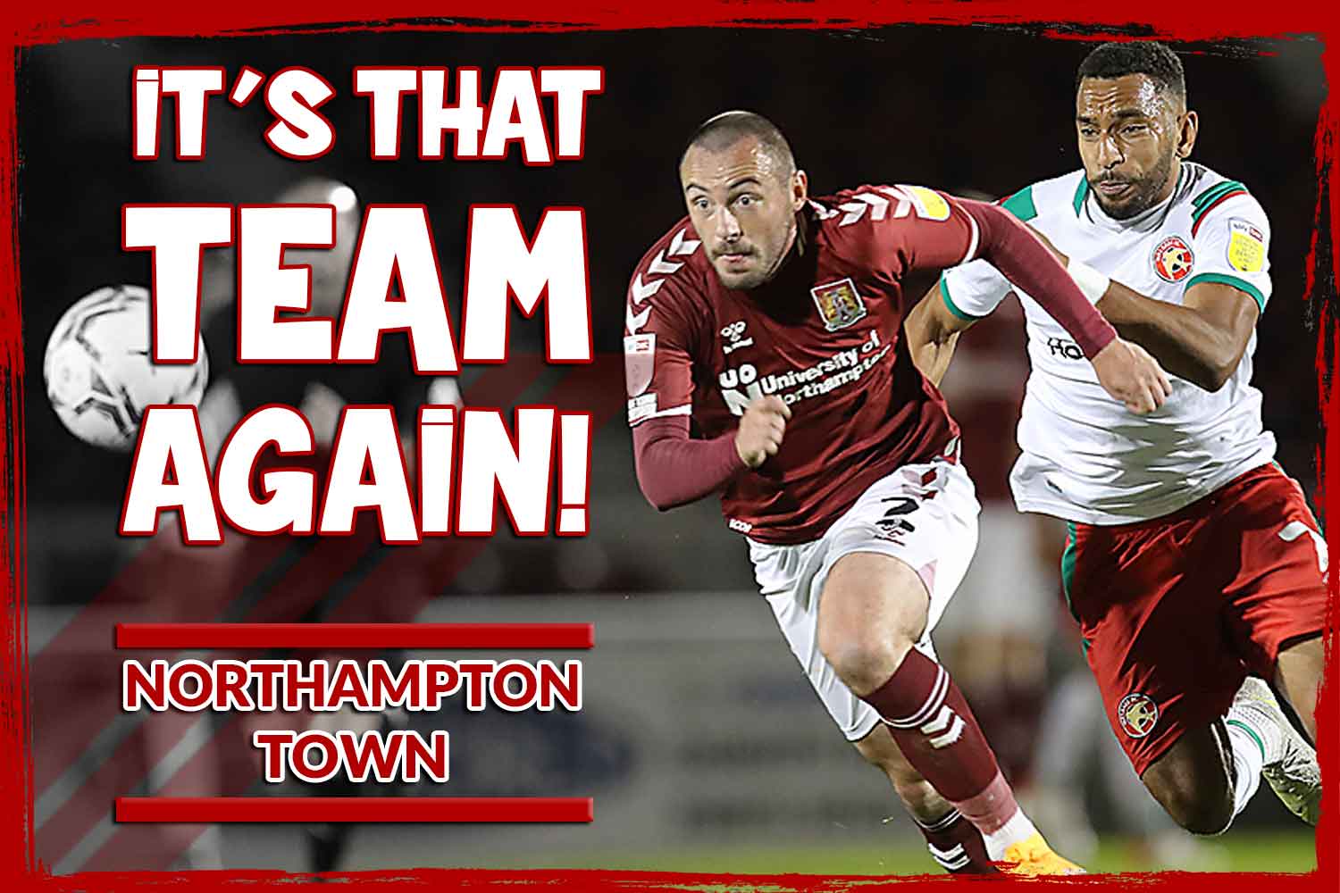 Northampton Town v Stevenage: Oh, look – it's the rare treat that is a midweek league meeting; the alluring lights of Northampton Town calling us up the road