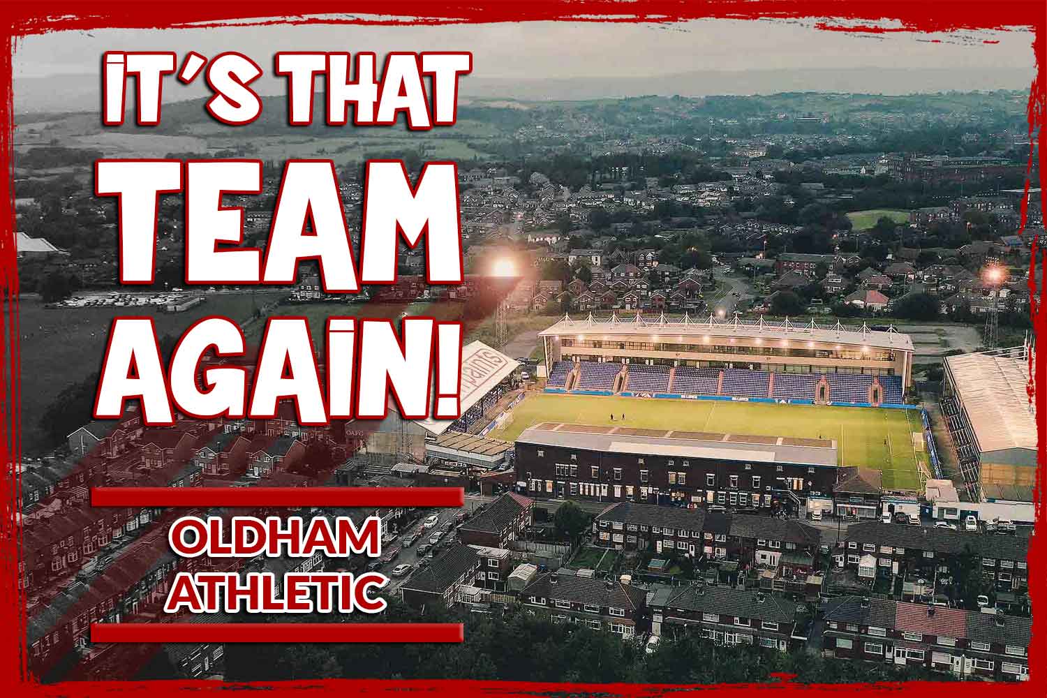 Oldham Athletic v Stevenage: After the rare treat that is back-to-back home games, Boro' are going out on the road again; to Oldham Athletic's Boundary Park...