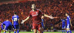 Middlesbrough goal against Brentford