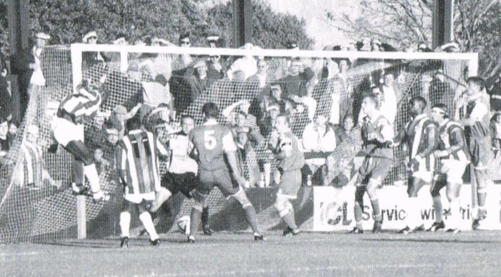 Northwich Victoria were just one of several teams to be on the end of a thrashing at our hands during the 1995-96 GM Vauxhall Conference campaign.