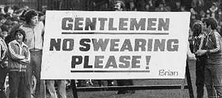 Stevenage v Northampton Town: No Swearing
