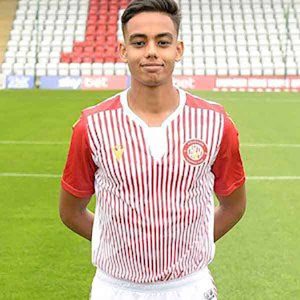 Young forward Yasin Arai got his big chance in September 2020 after making the squad for our League Two match at Bradford City