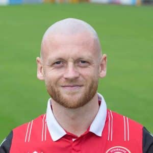 Our first move into the transfer market during the 2021 close season saw Jake Taylor come in from League Two rivals Exeter City