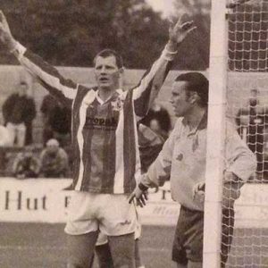 A true Boro' stalwart if ever there was one, defensive rock Richard Nugent saw action at Broadhall Way in three different spells with the club