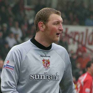 Mark Westhead arrived at Broadhall Way in summer 2002; Boro' releasing both goalkeepers that had been on our books for the previous season