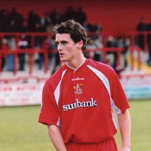 Jamie Cook joined Boro' in February 2003 from Boston United; immediately making a positive impact at Broadhall Way down our left hand side
