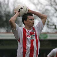 Having claimed the right-back spot from Simon Travis, Michael Warner featured heavily in the run-in that saw us reach the 2004-5 playoff final