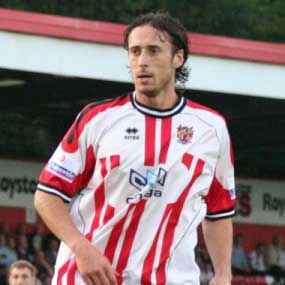 Adam Miller came to us from Championship side QPR on a free transfer, having already played at Conference level with Aldershot Town