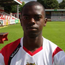 Young full-back Eddie Odhiambo moved to Stevenage Borough during the 2008 close season after a couple of seasons at Oxford United