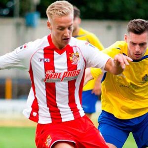 Graham Westley snapped up young forward Connor Calcutt in summer 2014 after making a good impression during the pre-season campaign
