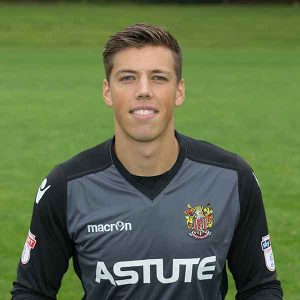 From one Boro' to another; goalkeeper Joe Fryer arrived at Boro' in summer 2017 on a season-long loan from Championship side Middlesbrough