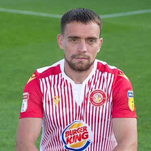 A relative veteran at the age of 31 when he signed, Paul Taylor was one of two new faces added to the squad on the eve of the 2019-20 season (Photo Credit: Jim Steele)