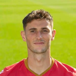 Highly-rated midfielder Elliott Osborne was our third summer signing of 2020; joining after almost two years at Stockport County
