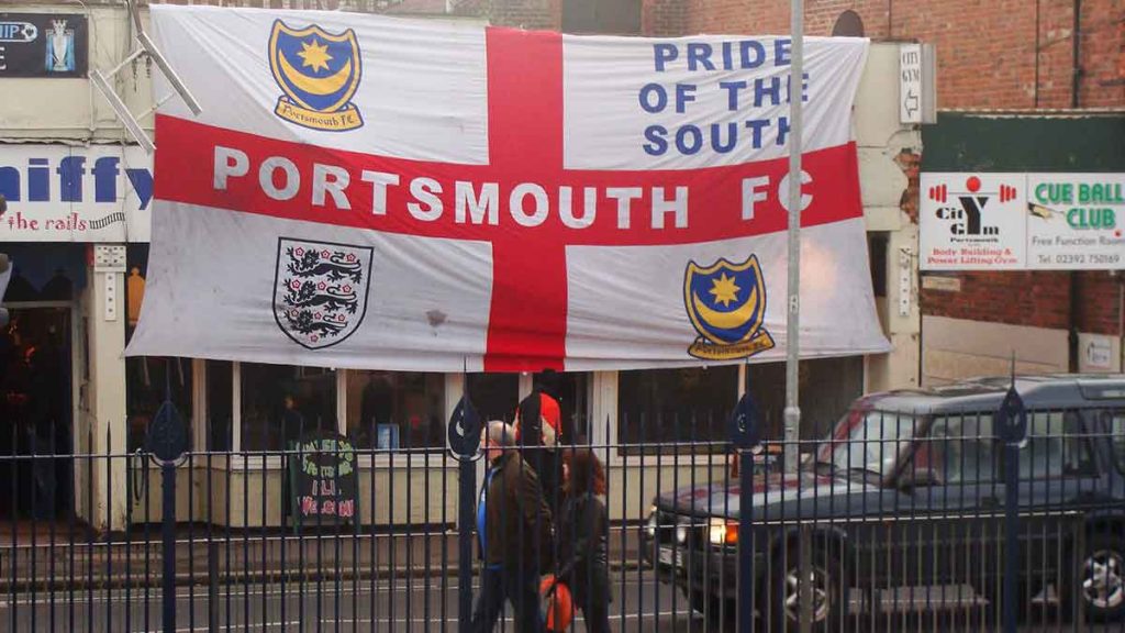 Play up Pompey, etc.