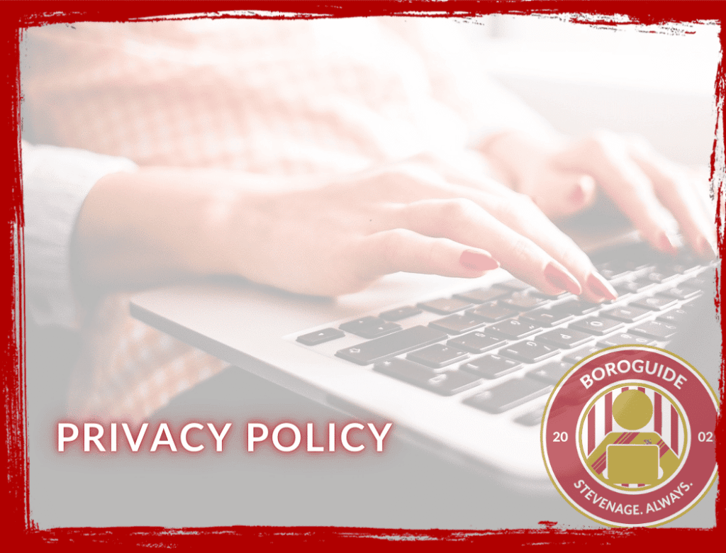 This is the privacy policy for BoroGuide... or the "website", just to keep things simple. It ain't the most riveting read...