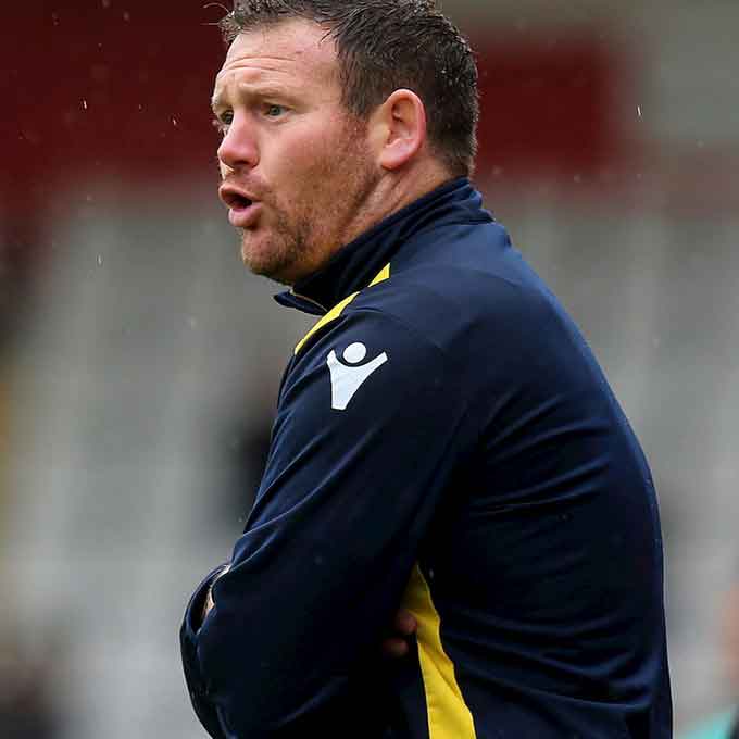 Stevenage v Mansfield: Darren Sarll is hoping for a change in fortunes this weekend...