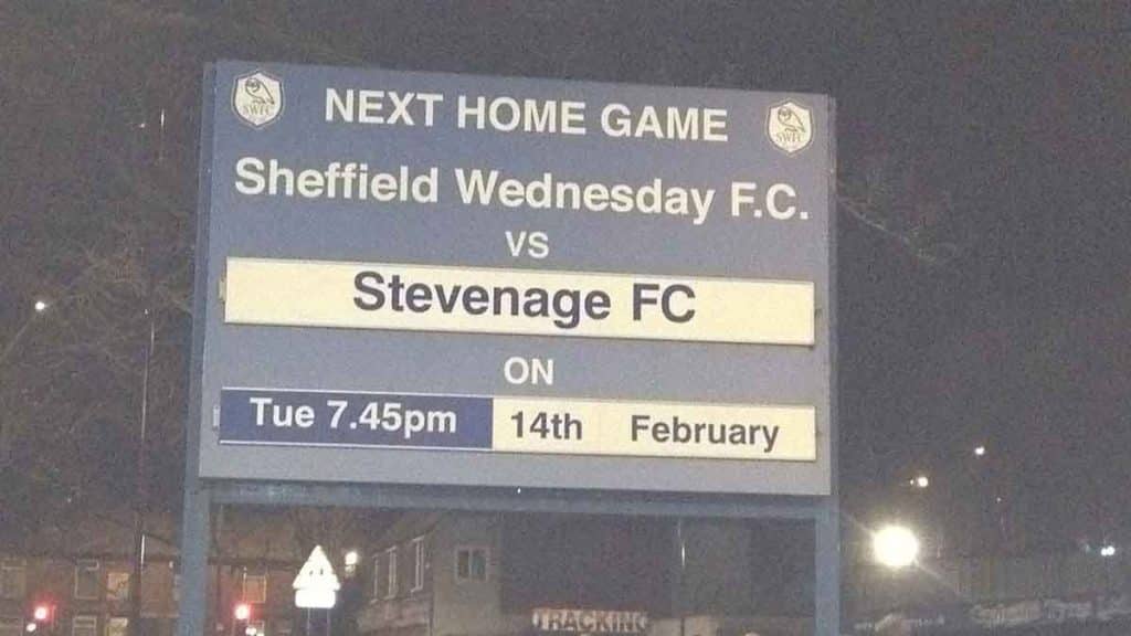 One of Gary Smith's first games in charge was a Valentine's Day win at Hillsborough