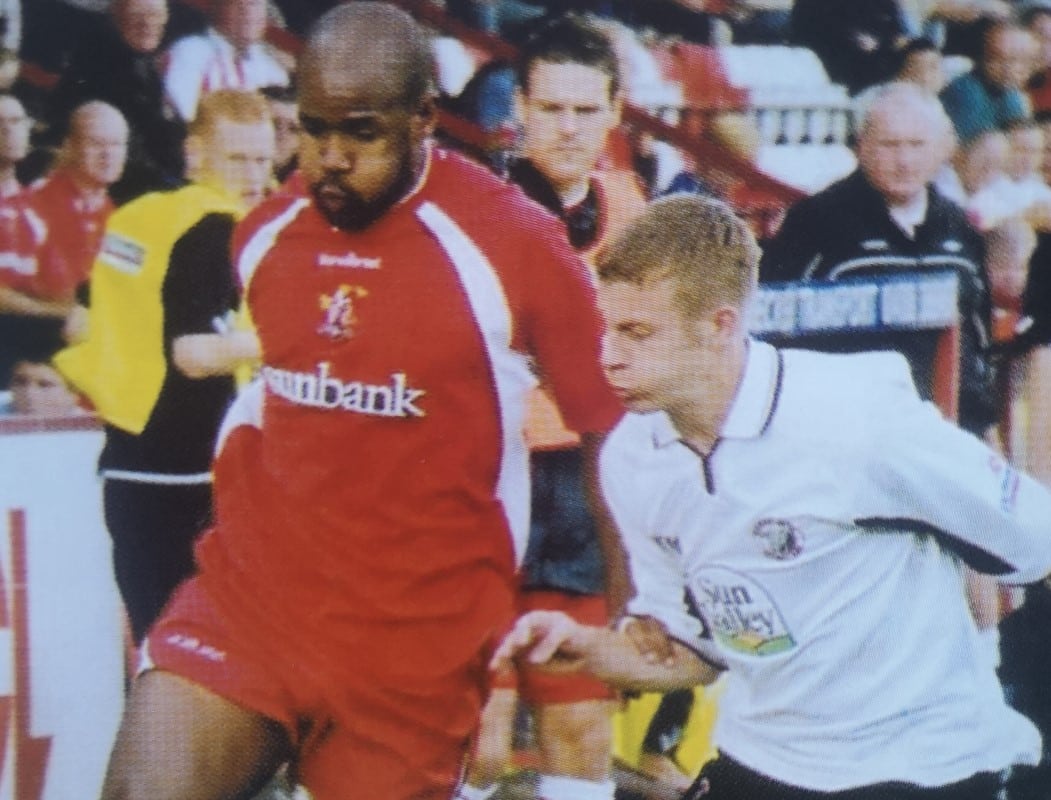 After ending his debut season with us as top goalscorer on 12, the 2002-3 campaign was much less productive