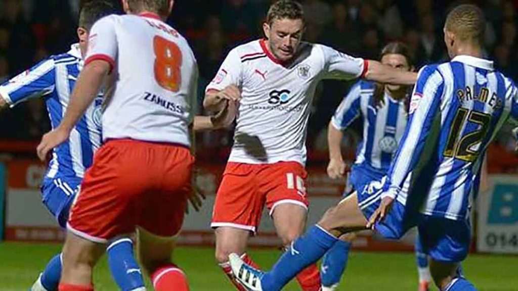Stevenage 5-1 Sheffield Wednesday: Craig Reid goal