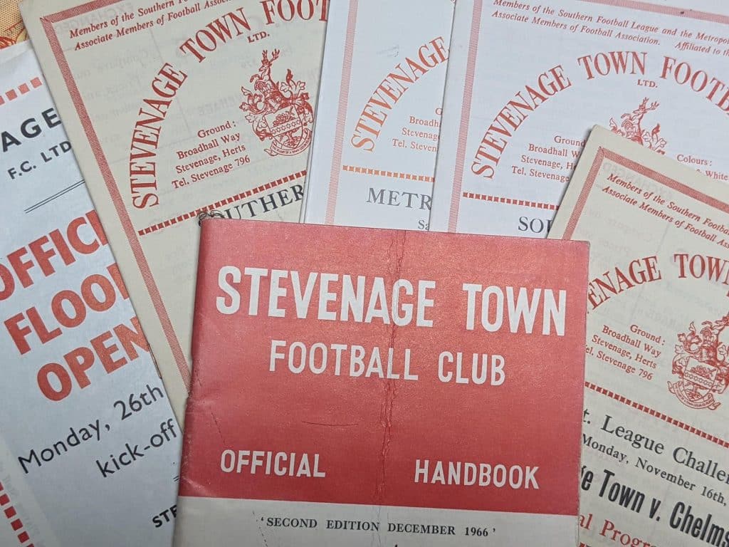 Stevenage Town collapsed in summer 1967. And maybe they were left wondering what might've been after that following season?