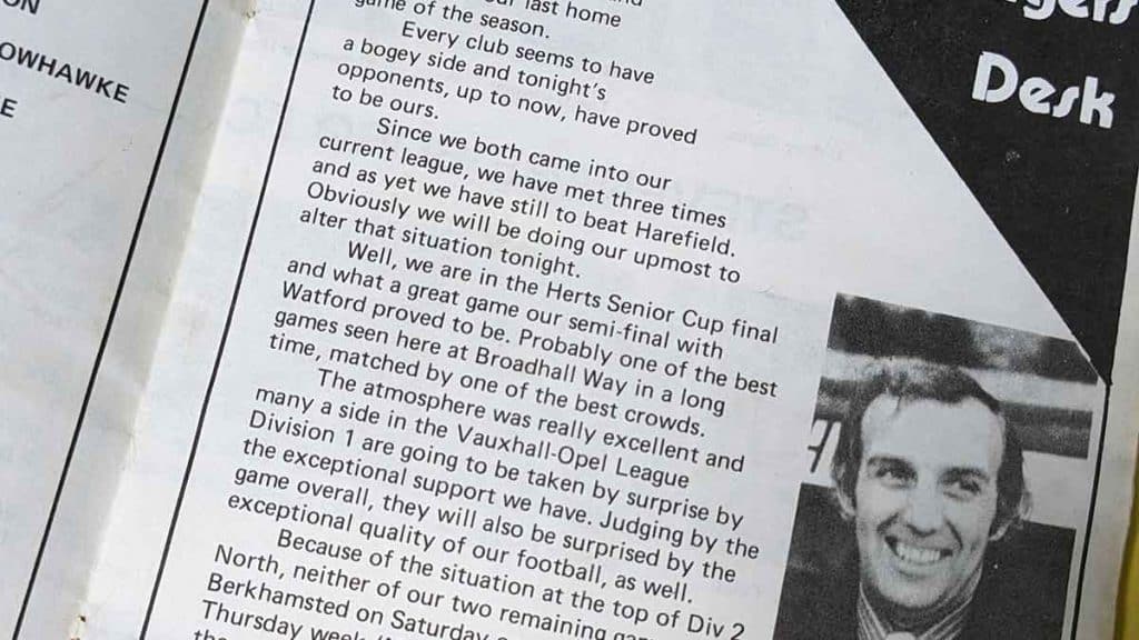 Stevenage Borough 2-0 Watford – Did Boro's reputation as a cupset specialist start in the mid-1990s – or should you go back further to where it actually began?