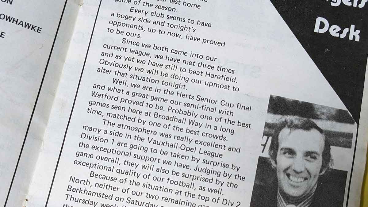 Stevenage Borough 2-0 Watford – Did Boro's reputation as a cupset specialist start in the mid-1990s – or should you go back further to where it actually began?