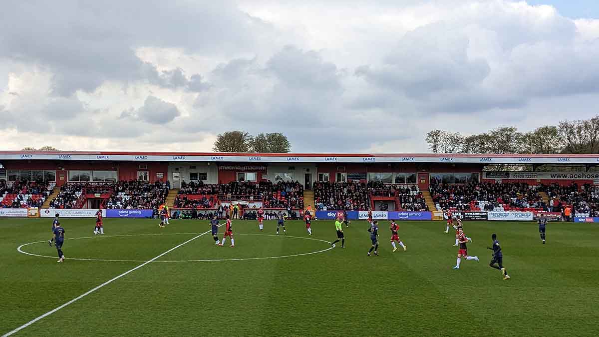 Stevenage earned League One promotion for the second time in our history thanks to a runners-up finish in the 2022-3 League Two campaign